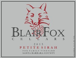 2015 Petite Sirah, Fox Family Vineyard