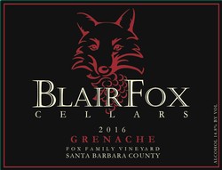 2016 Grenache, Fox Family Vineyard