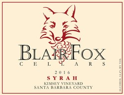 2016 Syrah, Kimsey Vineyard