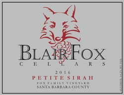 2016 Petite Sirah, Fox Family Vineyard