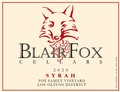 2020 Syrah, Fox Family Vineyard