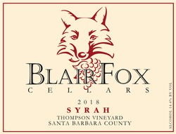 2018 Syrah, Thompson Vineyard