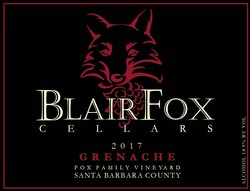 2017 Grenache, Fox Family Vineyard