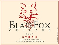 2017 Syrah, Zotovich Vineyard