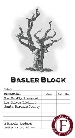 2018 Basler Block Zinfandel
