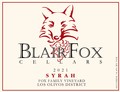 2021 Syrah, Fox Family Vineyard
